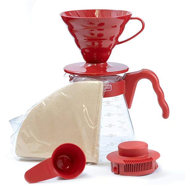Hario Craft Coffee Maker Set 02 - Red